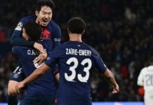 Hasil Liga Champions : PSG Libas AC Milan 3-0