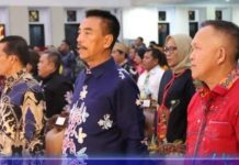 Pembukaan Pesparawi IV KORPRI Tingkat Provinsi Kalteng, Dihadiri Wabup Barut Sugianto Panala Putra