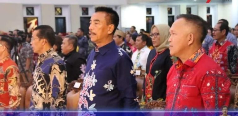 Pembukaan Pesparawi IV KORPRI Tingkat Provinsi Kalteng, Dihadiri Wabup Barut Sugianto Panala Putra