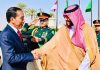 Pertemuan Presiden Jokowi dengan PM Kerajaan Arab Saudi