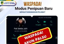Awas! Akun Palsu Pj Sekda Barito Utara Beredar di Medsos Akun palsu catut nama Pj Sekda Barito Utara.