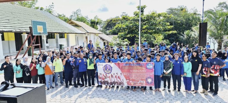 SMPN 9 Muara Teweh Gandeng Disdamkarmat Barito Utara Laksanakan Program P5