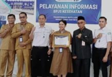RSUD Muara Teweh Terima Sertifikat FKRTL Pelayanan Berkomitmen JKN RSUD Muata Teweh menerima sertifikat oenang lomba dari Kedeputian Wilayah BPJS Kesehatan (Kalimantan.(Istimewa)