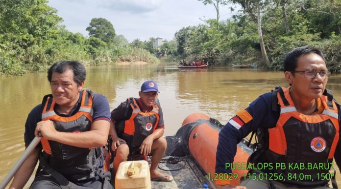 Pencarian korban tenggelam dihentikan sementara.