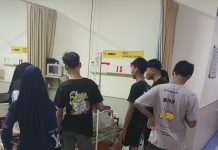 Pemuda Muara Teweh Patah Tangan, Setelah Motornya Tabrak Timbunan Tanah Proyek Median Jalan