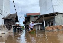 Banjir Melanda Enam Kecamatan di Barito Utara