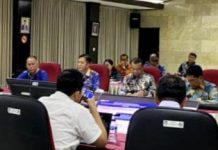 Pj Bupati Barito Utara Paparkan Capaian Kinerja Triwulan I di Hadapan Tim Evaluator Kemendagri