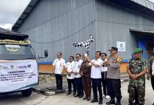 Pj Bupati Barito Utara Luncurkan Perdana Distribusi Cadangan Pangan Pemerintah