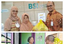 Bank Syariah Indonesia dan PT Hersya Amin Niscalajaya Bantu Warga Terdampak Banjir di Kelurahan Jambu