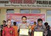 Polres Barito Selatan Musnahkan 103 Gram Sabu