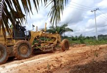Dinas PUPR Barito Utara Perbaiki Jalan di Dua Kecamatan, Demi Kelancaran Distribusi Logistik Pemilu