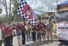 KPU Kapuas Mulai Distribusikan Logistik Pemilu 2024 ke Enam Kecamatan