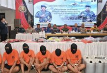 Polda Kalsel Bekuk 13 Anggota Komplotan Perompak Tanker Minyak