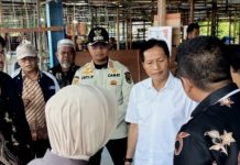 Pj Bupati Monitor Pemilu di 7 TPS di Muara Teweh