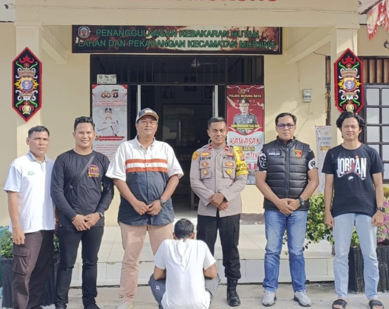 Kabur ke Murung Raya, Paman Pencabul Keponakan di Bawah Umur Ditangkap Satreskrim Polres Barito Utara