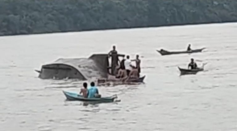 Ini Penyebab Kapal Tug Boat Terbalik di DAS Barito Wilayah Pendreh