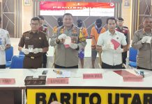 Sabu Seharga Rp1,2 Miliar Dimusnahkan Polres Barito Utara
