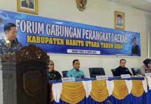 Pj Bupati Barito Utara Buka Forum Perangkat Daerah