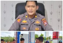 Polsek Teweh Tengah Turunkan Personel Awasi dan Amankan SPBU Perusda