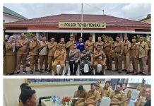 Polsek Teweh Tengah Ajak Pemangku Kepentingan Jaga Kamtibmas Pasca Pemilu Menuju Pilkada 2024