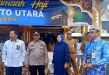 Ketua DPRD Hadiri Pelepasan Calon Jamaah Haji Barito Utara