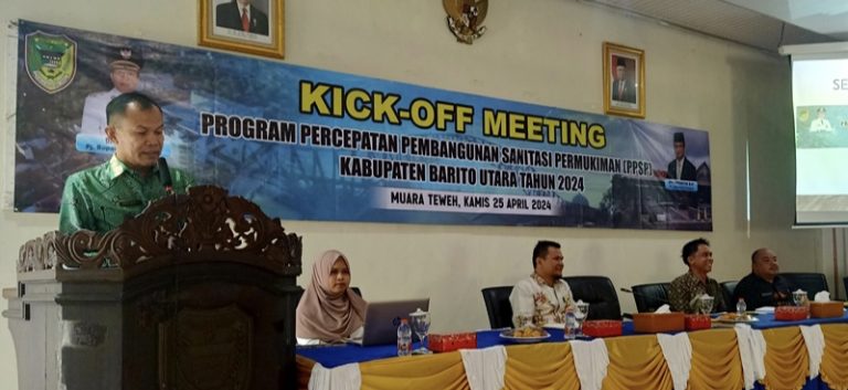 Pemkab Barito Utara Kick Off Meeting Program PPSP