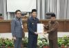 DPRD Barito Utara Gelar Paripurna Rekomendasi Terhadap LKPJ Bupati 2023