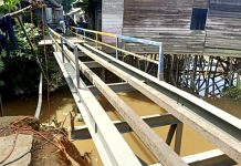 Dinas PUPR Barito Utara Mulai Perbaiki Jembatan di RT 6 Jalan Keladan, Muara Teweh