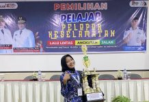 Pelajar Barito Utara Juara I Lomba Pelopor Keselamatan Lalu Lintas dan Angkutan Jalan Tingkat Kalteng