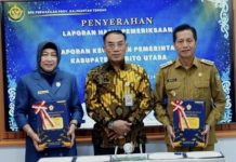 Pemkab Barito Utara Raih Opini WTP 10 Kali Berturut-turut