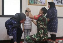 Dukung Balita Sehat, Kodim 1013/MTW Gelar Pendampingan Posyandu