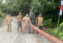 Pemasangan Jaringan Listrik di Kecamatan Lahei Barat Masuk Babak Akhir, Desa Karamuan segera Terkoneksi
