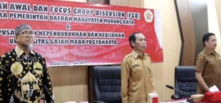 Pemkab Mura Gelar FGD dengan Pusat Studi Kedudukan dan Kebijakan UGM