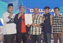 Deklarasi Pendukung dan Relawan Willy-Habib di Barito Utara, Sekaligus Gandeng Gogo-Helo