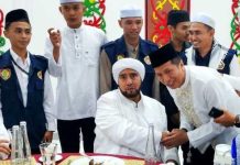 Pj Bupati Barut Hadiri Kalteng Bersholawat di Palangka Raya