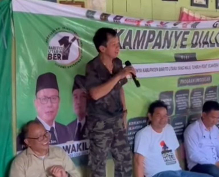 Warga Glana, Teweh Timur, Minta Paslon 1 Perbaiki Jalan dan Bangun Rumah Ibadah Hindu Kaharingan
