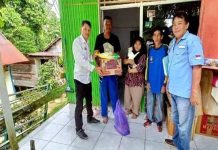 Pemkab Barut Salurkan Bantuan Terdampak Tanah Longsor Bencana Kebakaran