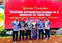 Pj Sekda Barut Hadiri Pembukaan Pelatihan Kepemimpinan Masional di Jatim