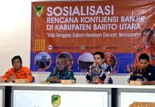 BPBD Barut Sosialisasi Raperbup Penetapan Rencana Kontinjensi Banjir