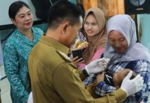 Pj Bupati Mura Luncurkan PIN Polio 2024