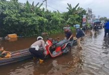 Ratusan Jiwa di Murung Raya Mengungsi karena Banjir