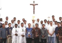 Pj Bupati Murung Raya Hadiri Pentahbisan Gedung Geraja Katolik Santo Stefanus