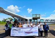 Susi Air Buka Penerbangan Puruk Cahu-Banjatmasin 4 Kali Seminggu