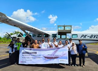 Susi Air Buka Penerbangan Puruk Cahu-Banjatmasin 4 Kali Seminggu