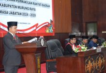 Hermon Hadiri Pelantikan Pimpinan Definitif DPRD Masa Jabatan 2024-2029