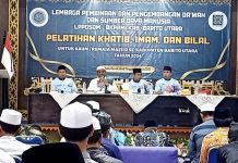 LPPDSDM-BKPRMI Barito Utara Latih Khatib, Imam dan Bilal