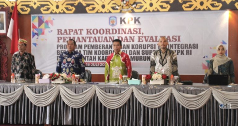 Rakor Pemantauan dan Evaluasi Program Pemberantasan Korupsi Terintegrasi