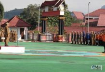 Pj Bupati Murung Raya Hermon Pimpin Apel Gabungan