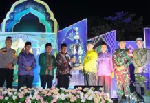 Pj Sekda Tutup MTQ Ke-X Tingkat Kabupaten Murung Raya di Kecamatan Permata Intan