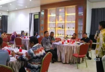 Pemkab Ramah Tamah Memeriahkan Hari Jadi Ke-22 Kabupaten Murung Raya